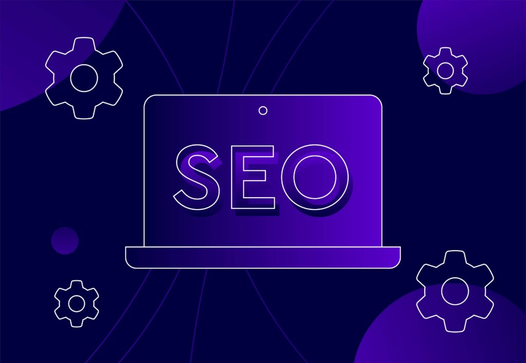 SEO icon on desktop