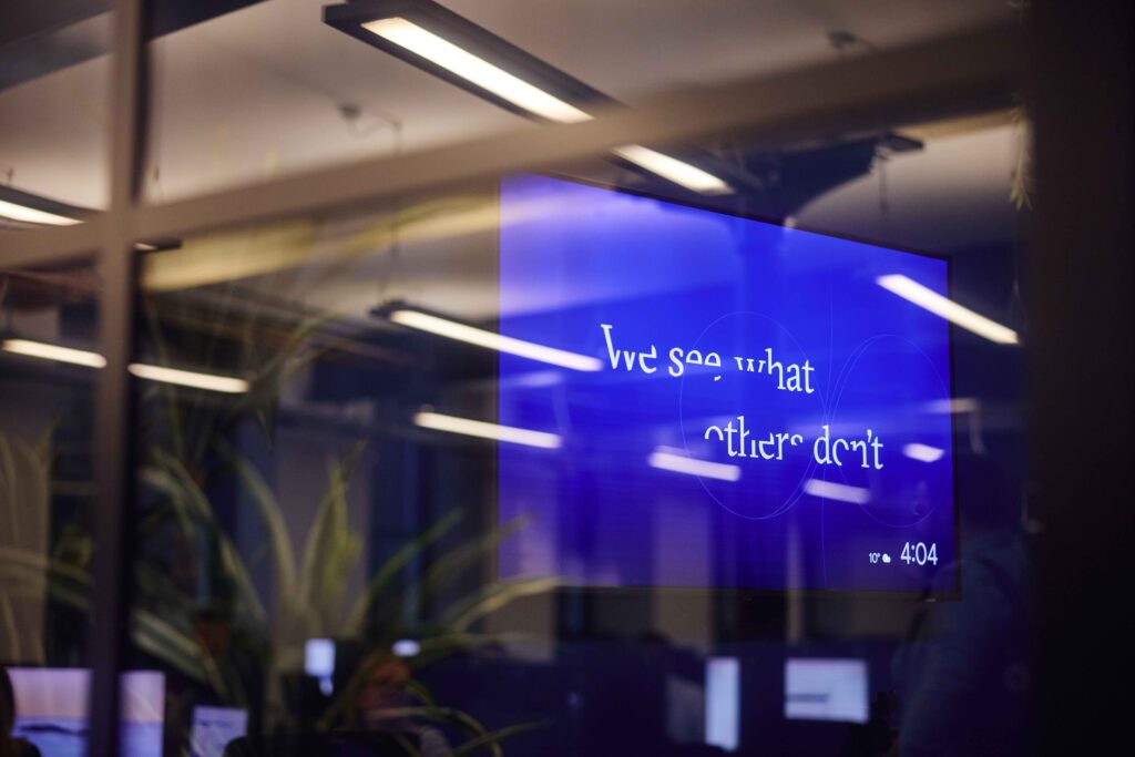 we see what others don't embryo slogan